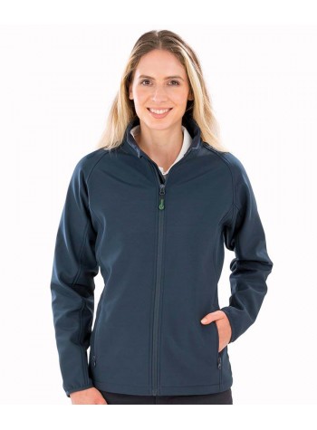 Result Genuine Recycled Women's recycled 2-layer printable softshell jacket