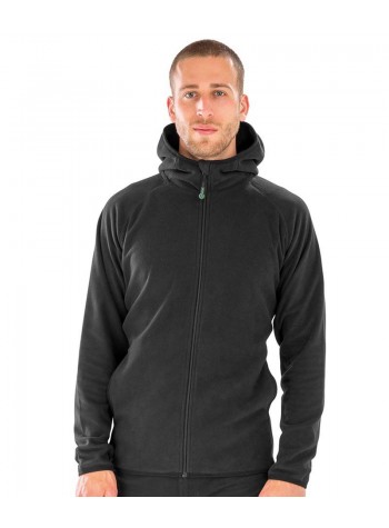 Result Genuine Recycled Hooded microfleece jacket