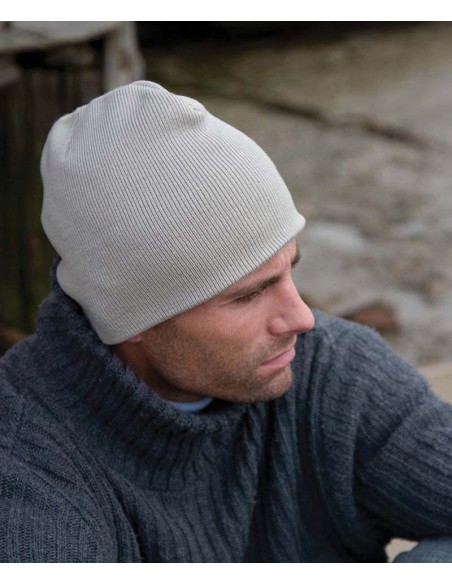 Result Winter Essentials Pull-on soft-feel acrylic hat