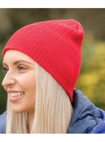 Result Winter Essentials Cotton knitted beanie hat