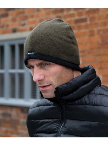 Result Winter Essentials Reversible microfleece bob hat