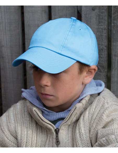 Result Headwear Junior low-profile cotton cap
