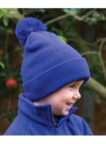 Result Winter Essentials Junior pom pom beanie