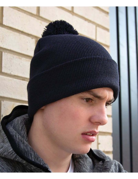 Result Winter Essentials Pom pom beanie