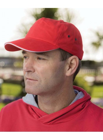 Result Headwear Printers plush cotton 5 panel cap