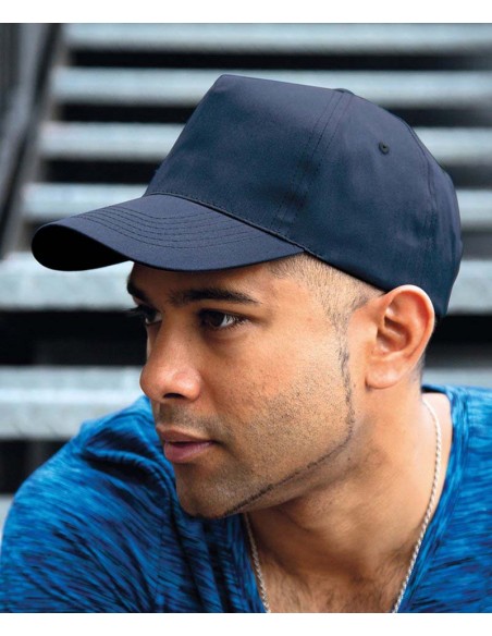 Result Headwear Houston 5-panel printer's cap