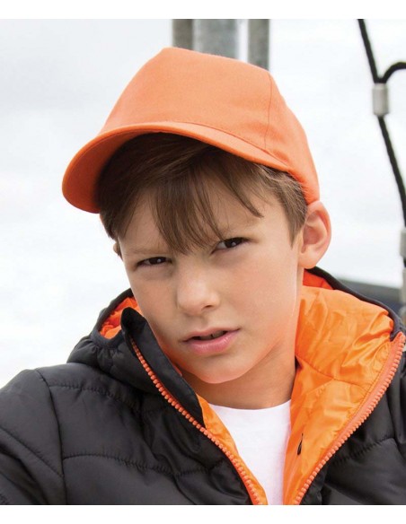 Result Headwear Boston junior 65/35 polycotton cap