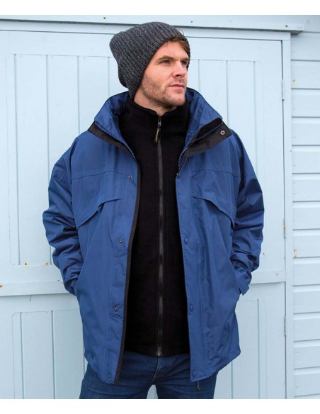Result 3-in-1 zip and clip jacket