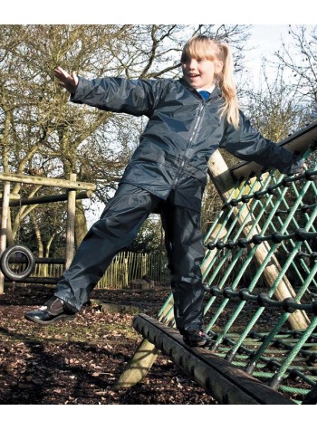 Result Junior waterproof jacket and trouser set