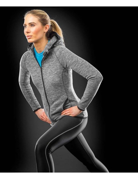 Spiro Women's microfleece hoodie
