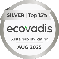 ecovadis silver medal for sustainability