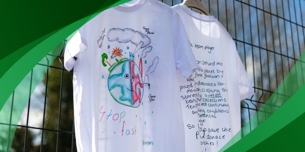 High School Students Challenging Fast Fashion with Sustainable T-Shirts