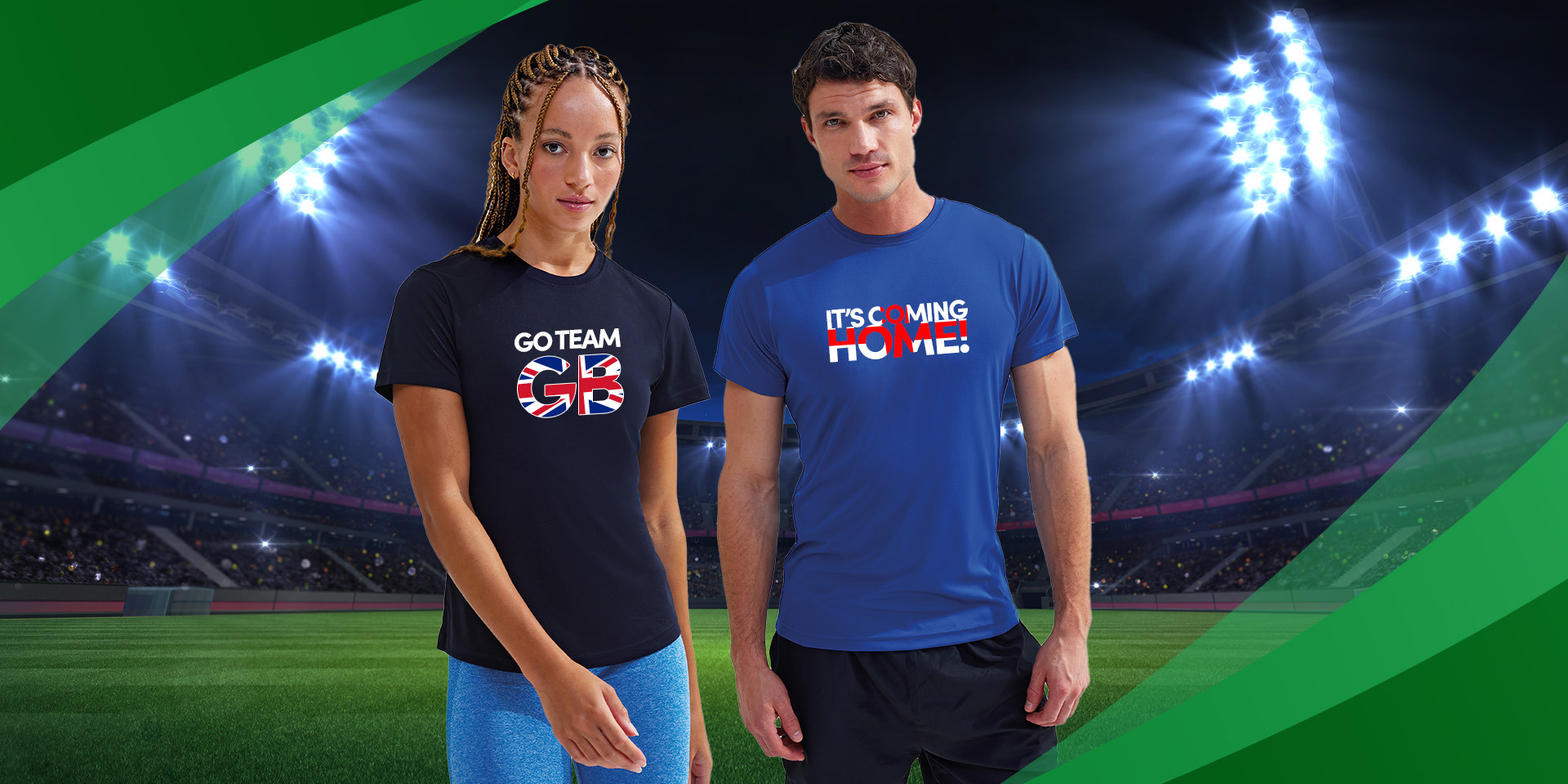 Show your Support with Custom Clothing for the Summer of Sports!